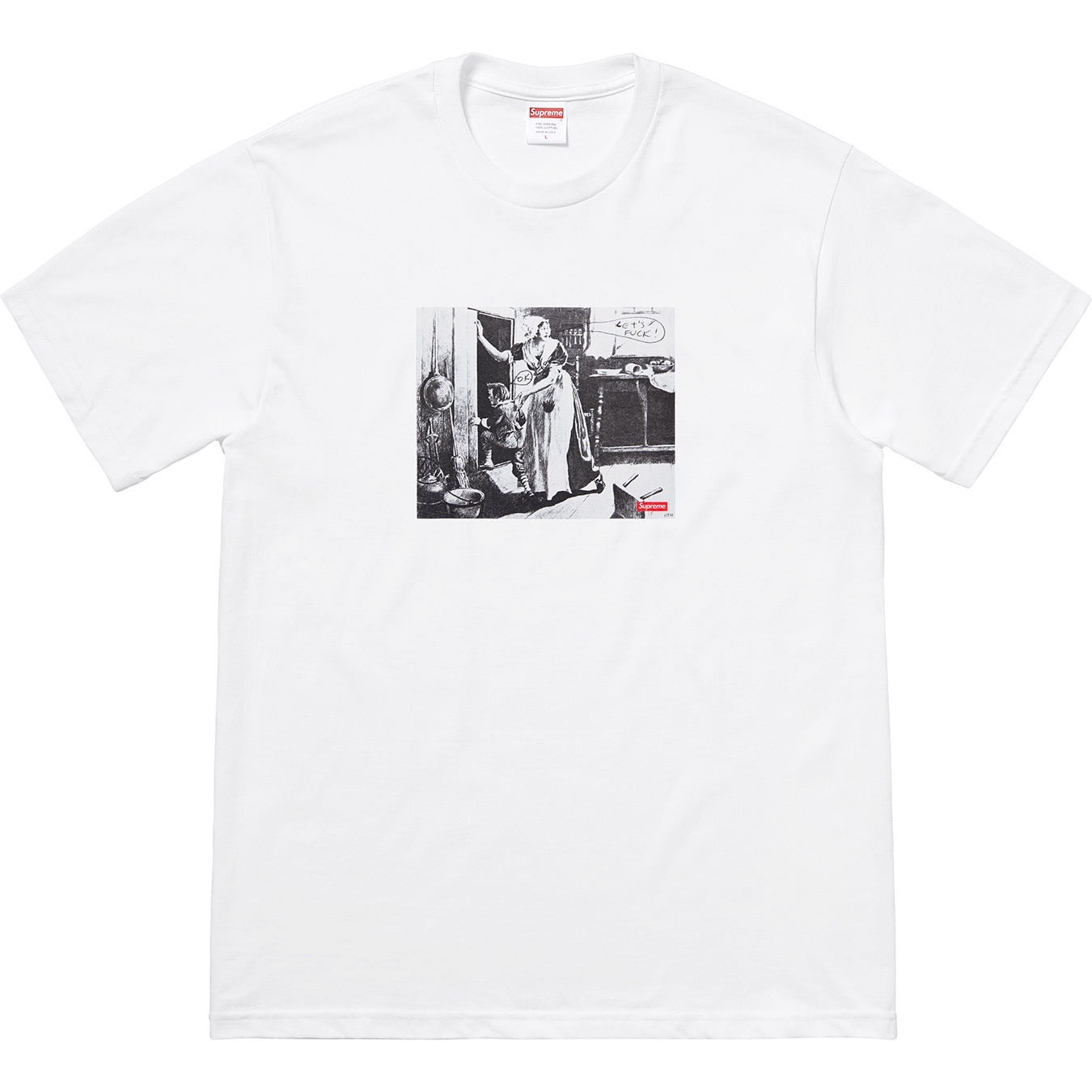 Mike Kelley/Supreme Hiding From Indians Tee view 8